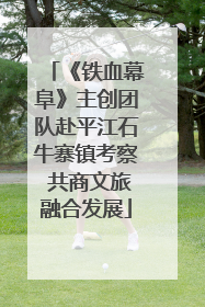 《铁血幕阜》主创团队赴平江石牛寨镇考察 共商文旅融合发展
