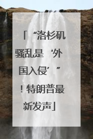 “洛杉矶骚乱是‘外国入侵’”！特朗普最新发声