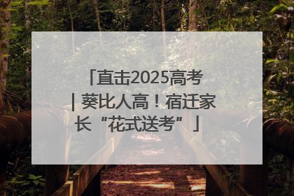 直击2025高考｜葵比人高！宿迁家长“花式送考”