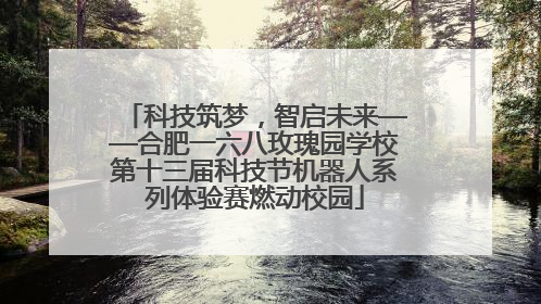 科技筑梦，智启未来——合肥一六八玫瑰园学校第十三届科技节机器人系列体验赛燃动校园