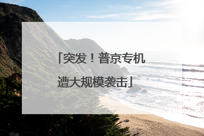 突发！普京专机遭大规模袭击