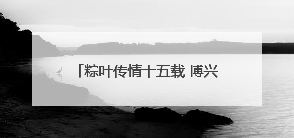 粽叶传情十五载 博兴500+志愿者用爱编织乡村孤老的端午记忆