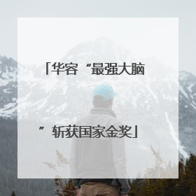 华容“最强大脑”斩获国家金奖