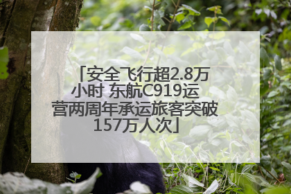 安全飞行超2.8万小时 东航C919运营两周年承运旅客突破157万人次
