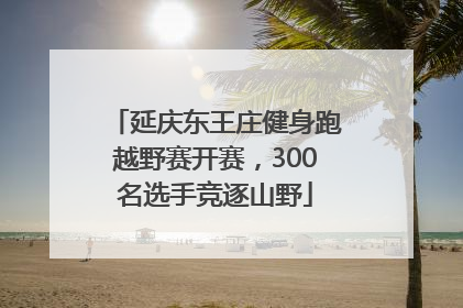 延庆东王庄健身跑越野赛开赛，300名选手竞逐山野