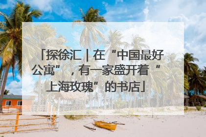 探徐汇｜在“中国最好公寓”，有一家盛开着“上海玫瑰”的书店