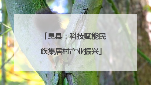 息县：科技赋能民族集居村产业振兴
