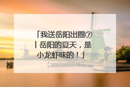 我送岳阳出圈⑦丨岳阳的夏天，是小龙虾味的！