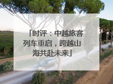 时评：中越旅客列车重启，跨越山海共赴未来