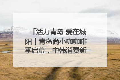 活力青岛 爱在城阳｜青岛尚小咖咖啡季启幕，中韩消费新场景点燃夏日热情