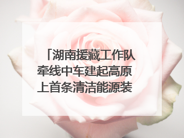 湖南援藏工作队牵线中车建起高原上首条清洁能源装配产线，本地大学生成车间检验员
