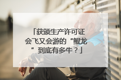 获颁生产许可证 会飞又会游的“鲲龙”到底有多牛？