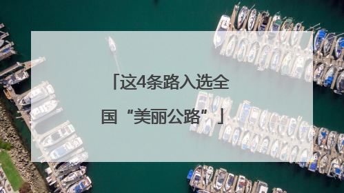 这4条路入选全国“美丽公路”