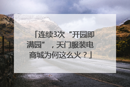 连续3次“开园即满园”，天门服装电商城为何这么火？