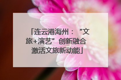 连云港海州：“文旅+演艺”创新融合 激活文旅新动能