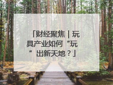 财经聚焦｜玩具产业如何“玩”出新天地？