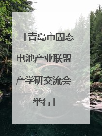 青岛市固态电池产业联盟产学研交流会举行