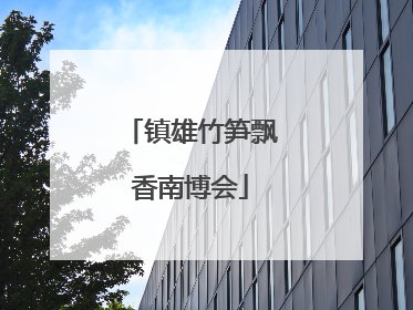 镇雄竹笋飘香南博会