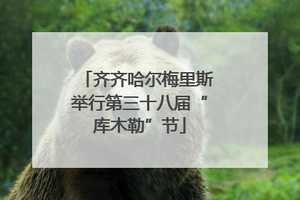 齐齐哈尔梅里斯举行第三十八届“库木勒”节