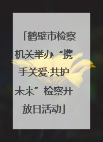 鹤壁市检察机关举办“携手关爱·共护未来”检察开放日活动
