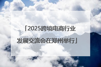 2025跨境电商行业发展交流会在郑州举行