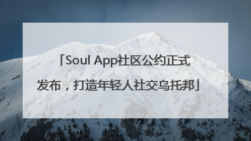 Soul App社区公约正式发布，打造年轻人社交乌托邦